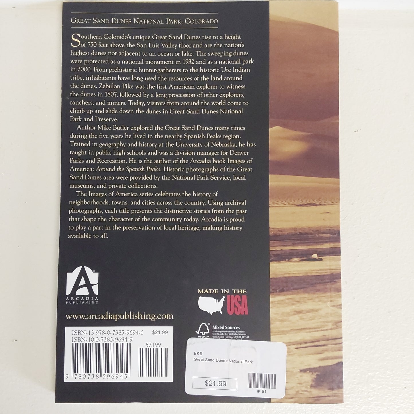 Book - Great Sand Dunes National Park