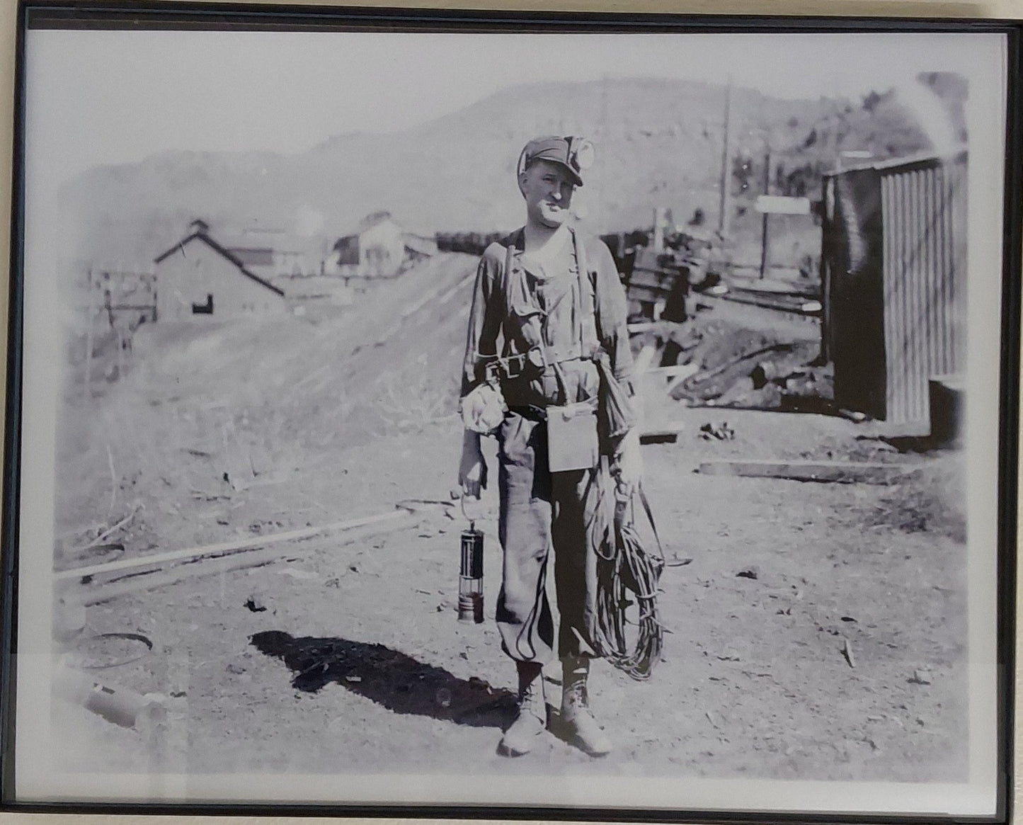 Framed Archive Print - Miner