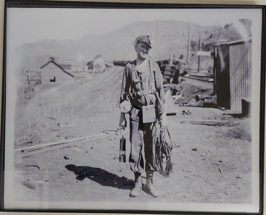 Framed Archive Print - Miner