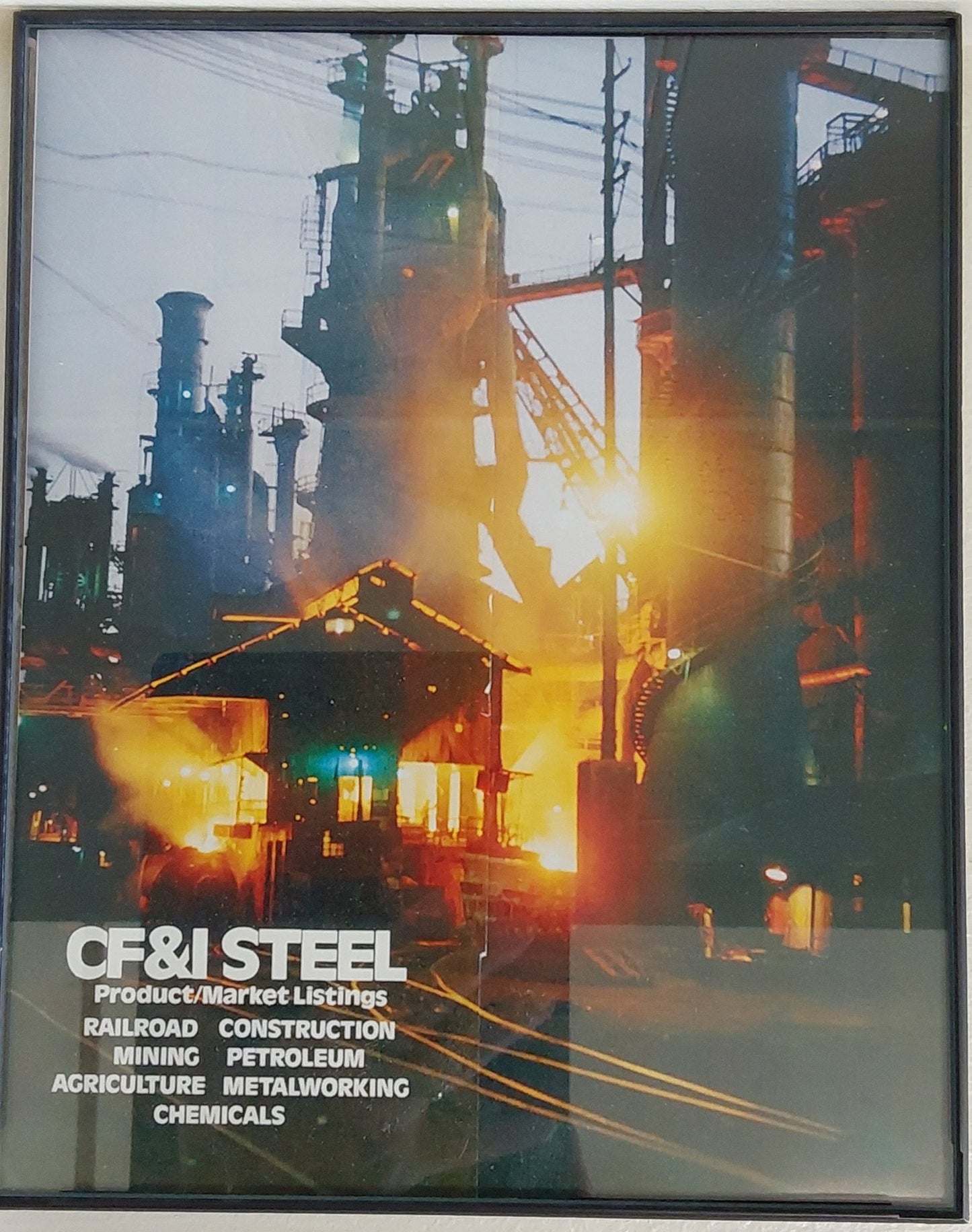 Framed Archive Print - Sales Brochure