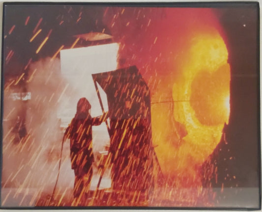 Framed Archive Print - Basic Oxygen Furnace