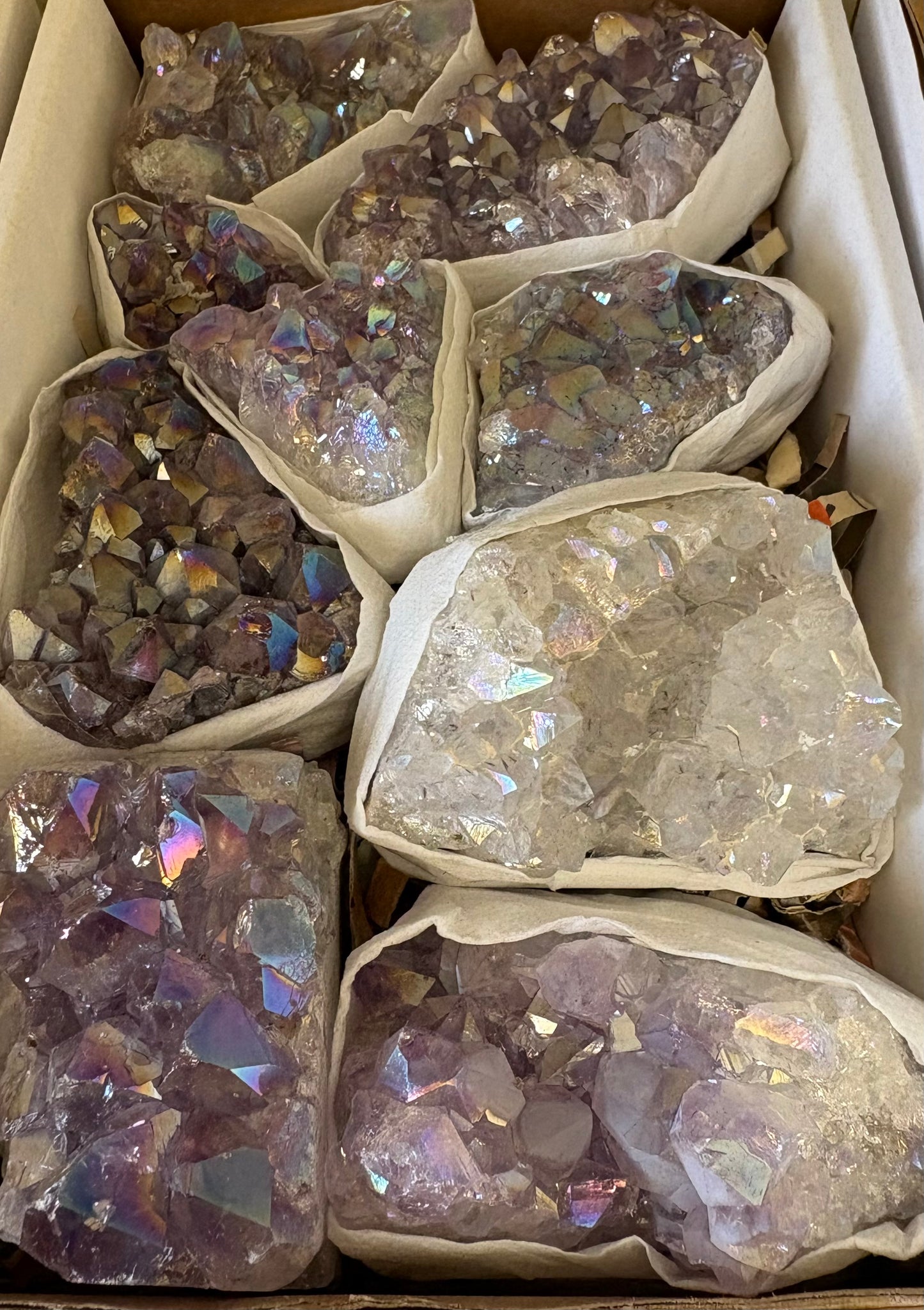 Stones - Crystal Angel Aura Amethyst Cluster