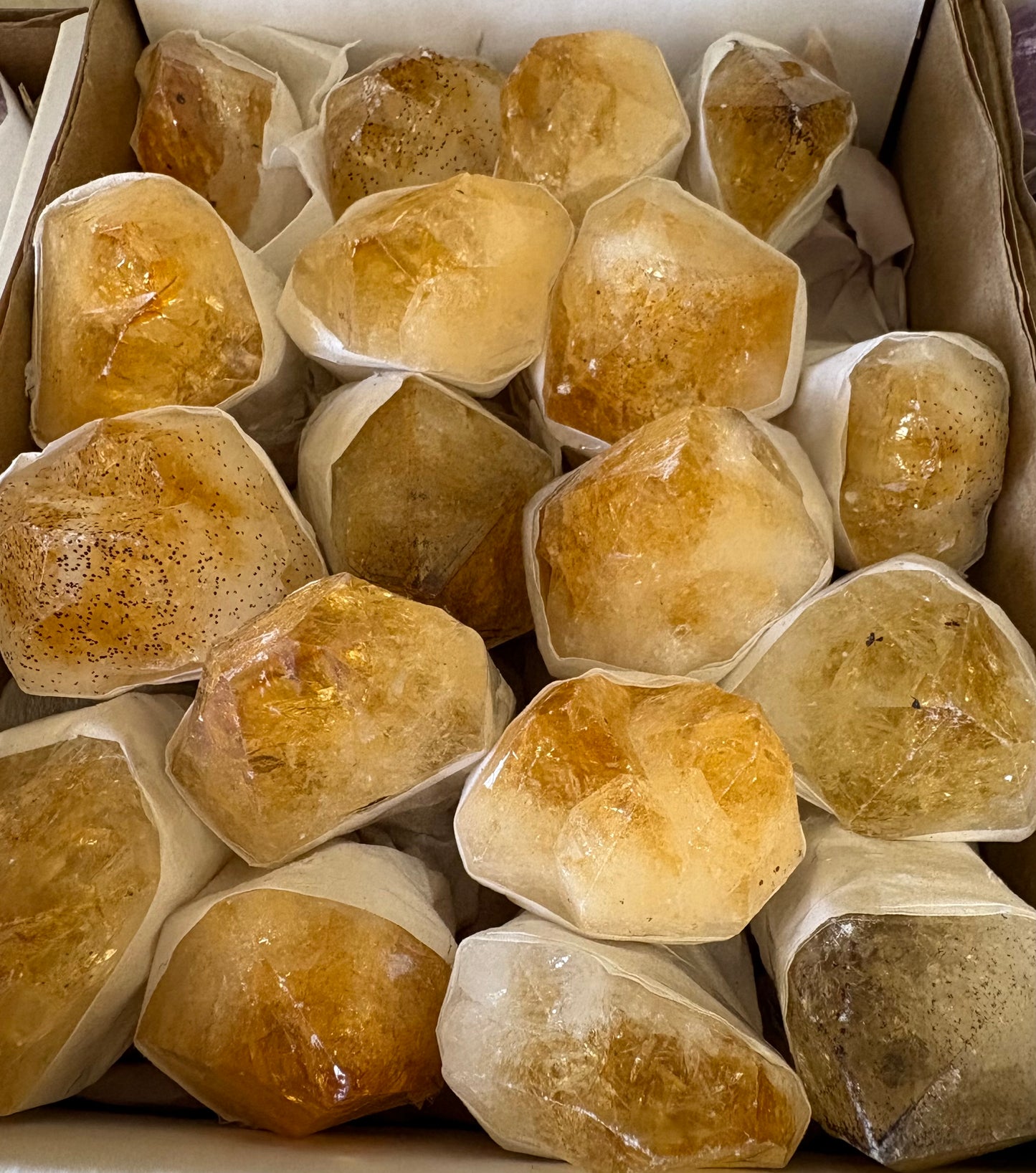 Stones - Crystal Citrine Point